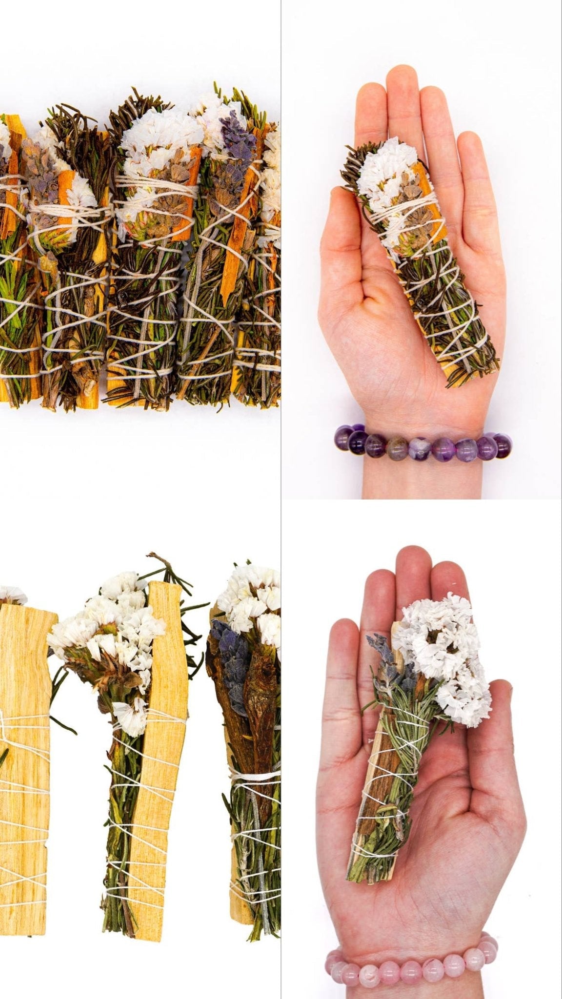 Palo Santo Floral Herb Smudge - Exclusive Production - The Mustard Seed Collection, The Seed
