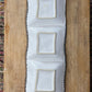 Pampa Bay Salerno 3-Section Porcelain Serving Piece – Silver Beaded Trim, 15.5" The Mustard Seed Collection, The Seed