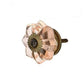 Peach Cut Glass Knob - The Mustard Seed Collection, The Seed