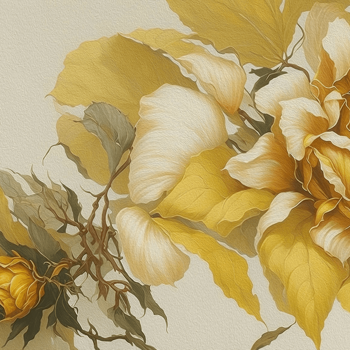 Peach Rose - A1 size large Decoupage Paper - The Mustard Seed Collection, The Seed