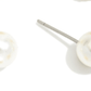 Pearl or Knot Stud Earrings Pearl Stud