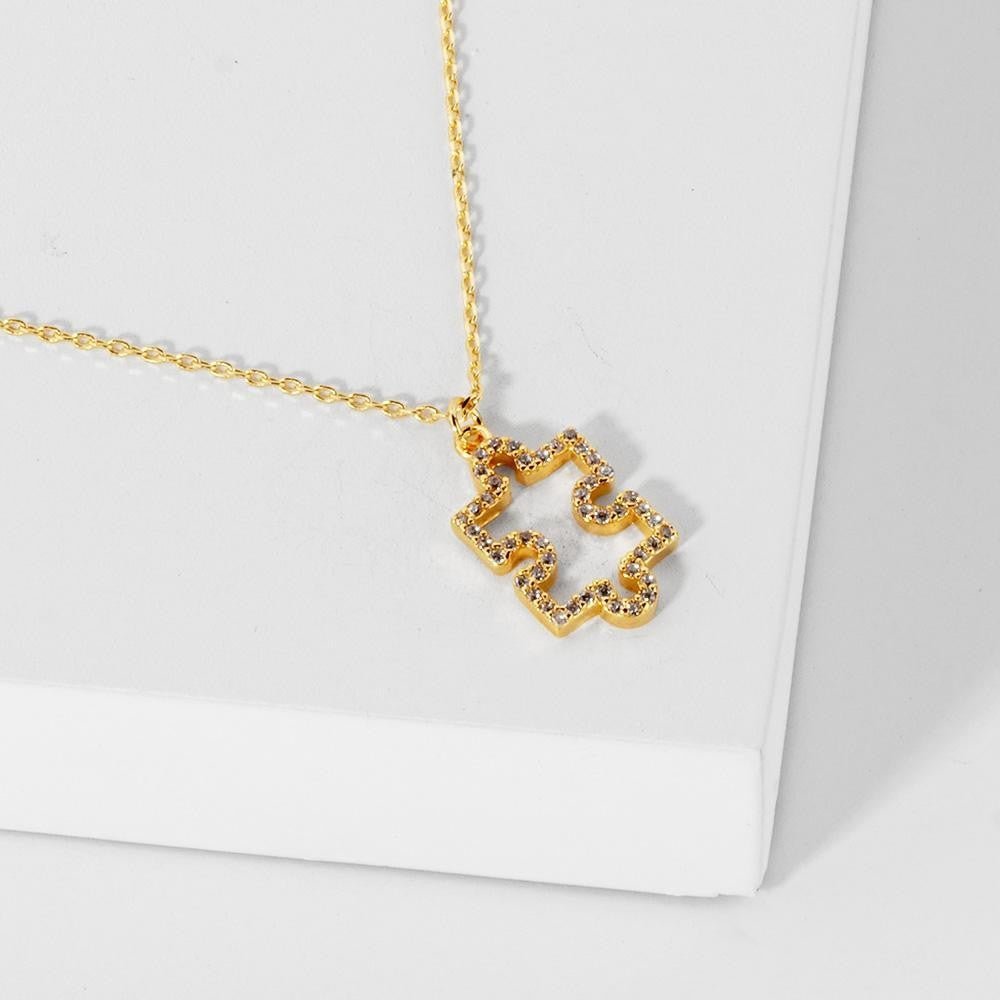 Perfect Fit Puzzle Piece Necklace - The Mustard Seed Collection, The Seed