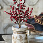 Pillar Candle Holder or Stem/Pick/Spray Holder 6" White Chippy - The Mustard Seed Collection, The Seed