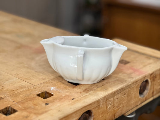 Pillivuyt France Double-Spout Gravy Boat