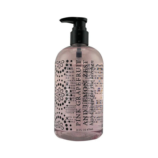 Pink Grapefruit & Lemon Zest 16 oz. Hand Soap - The Mustard Seed Collection, The Seed