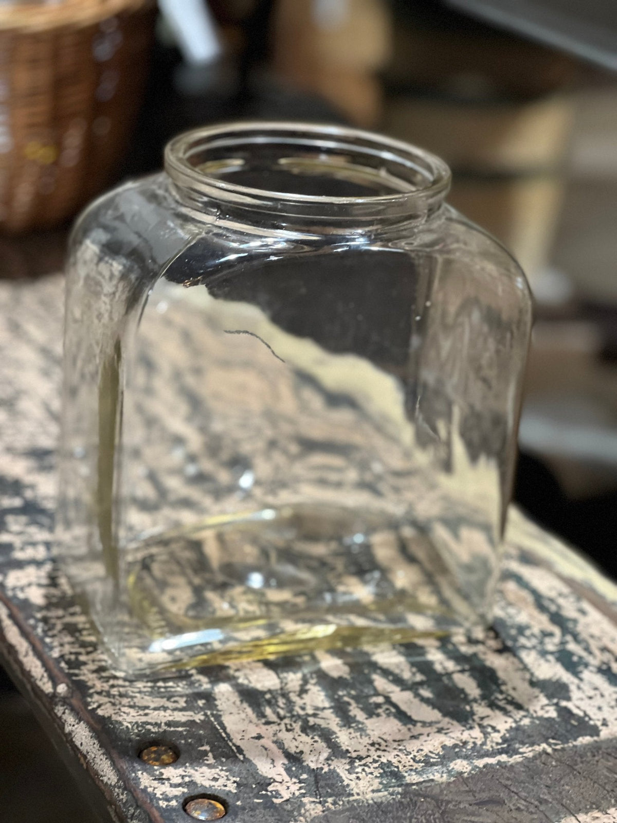 Planters Peanuts Glass Jar 