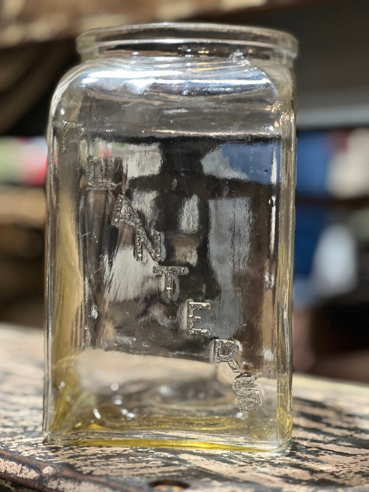 Planters Peanuts Glass Jar 
