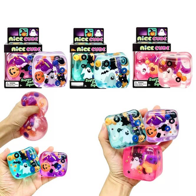 Sensory Toys: Halloween Cube Squishy!toy