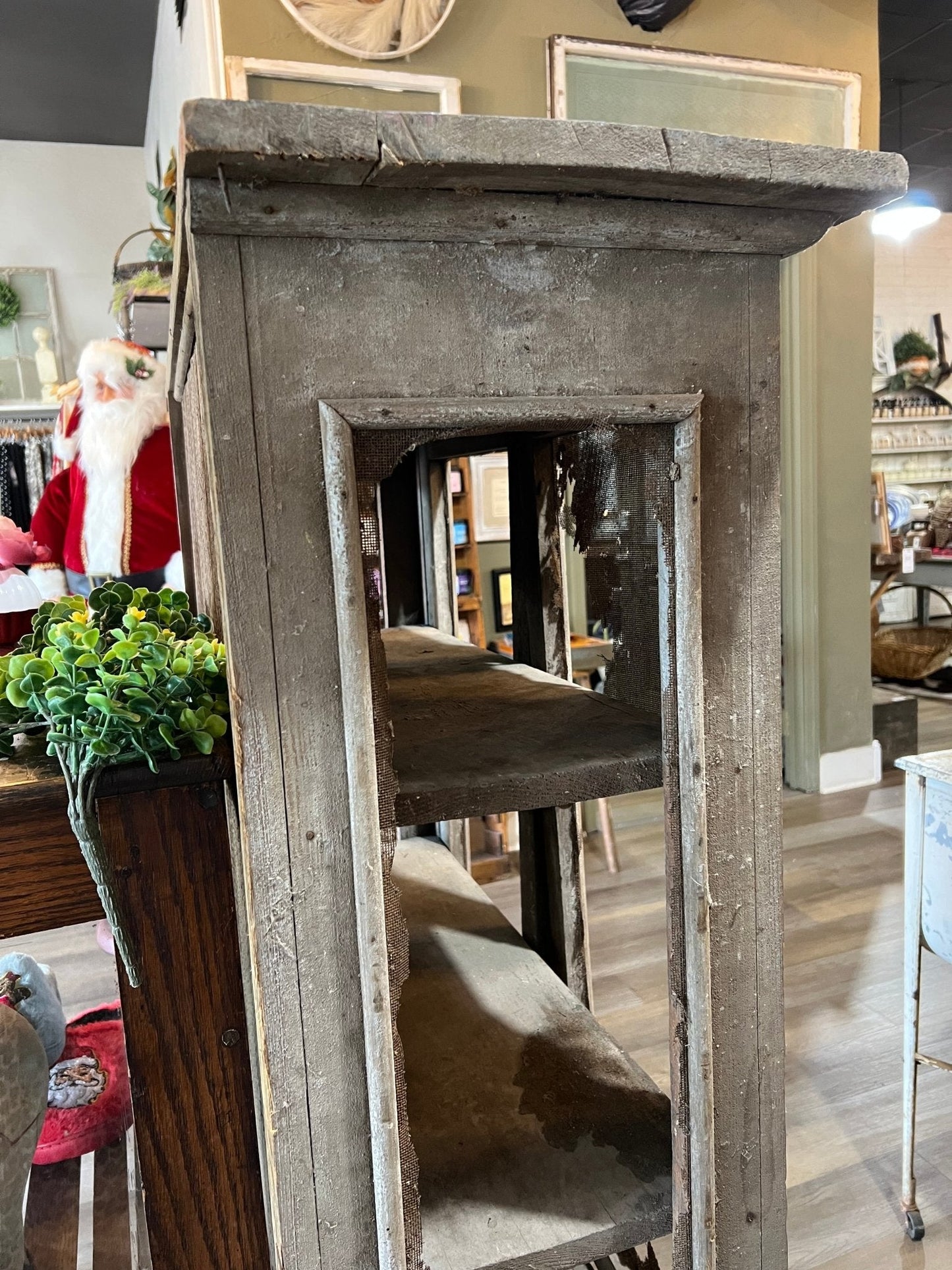 Primitive Antique Pie Safe - The Mustard Seed Collection, The Seed
