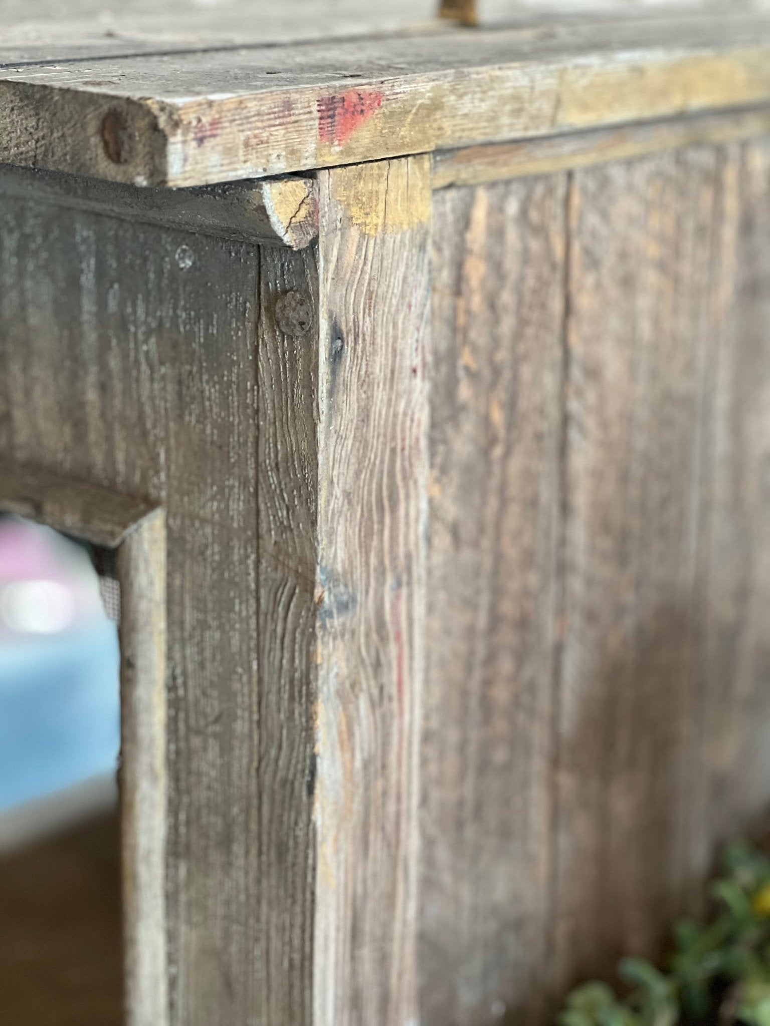 Primitive Antique Pie Safe - The Mustard Seed Collection, The Seed