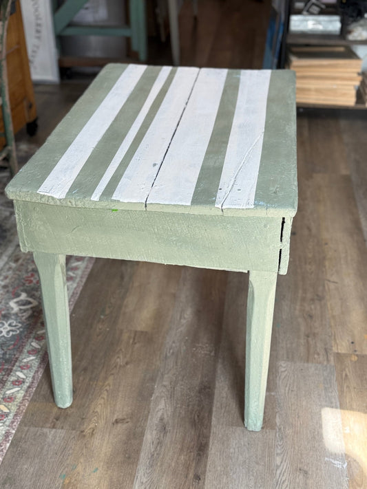 Primitive Green Table or Desk