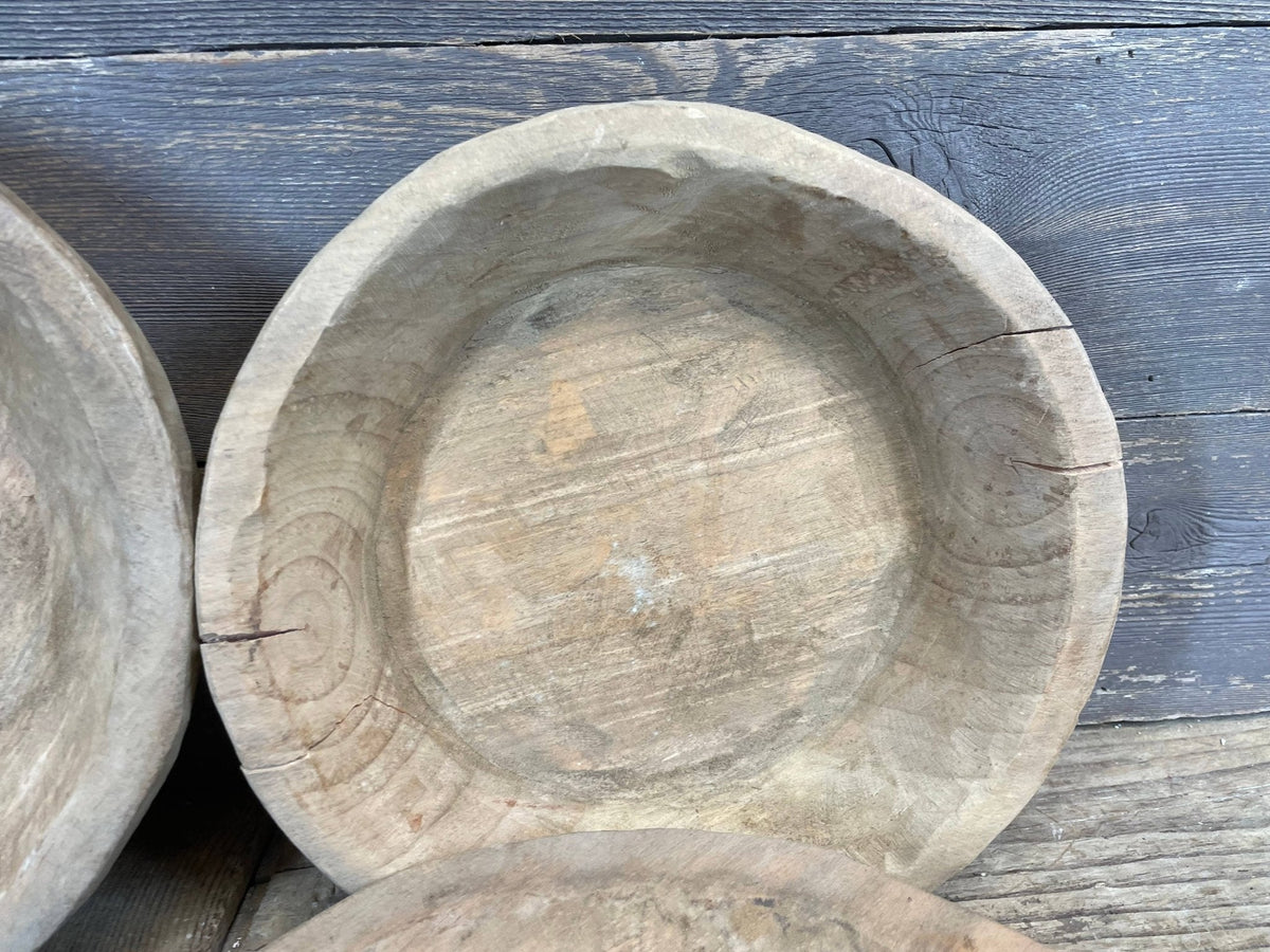 Primitive Round Bowl-Unfinished - The Mustard Seed Collection, The Seed