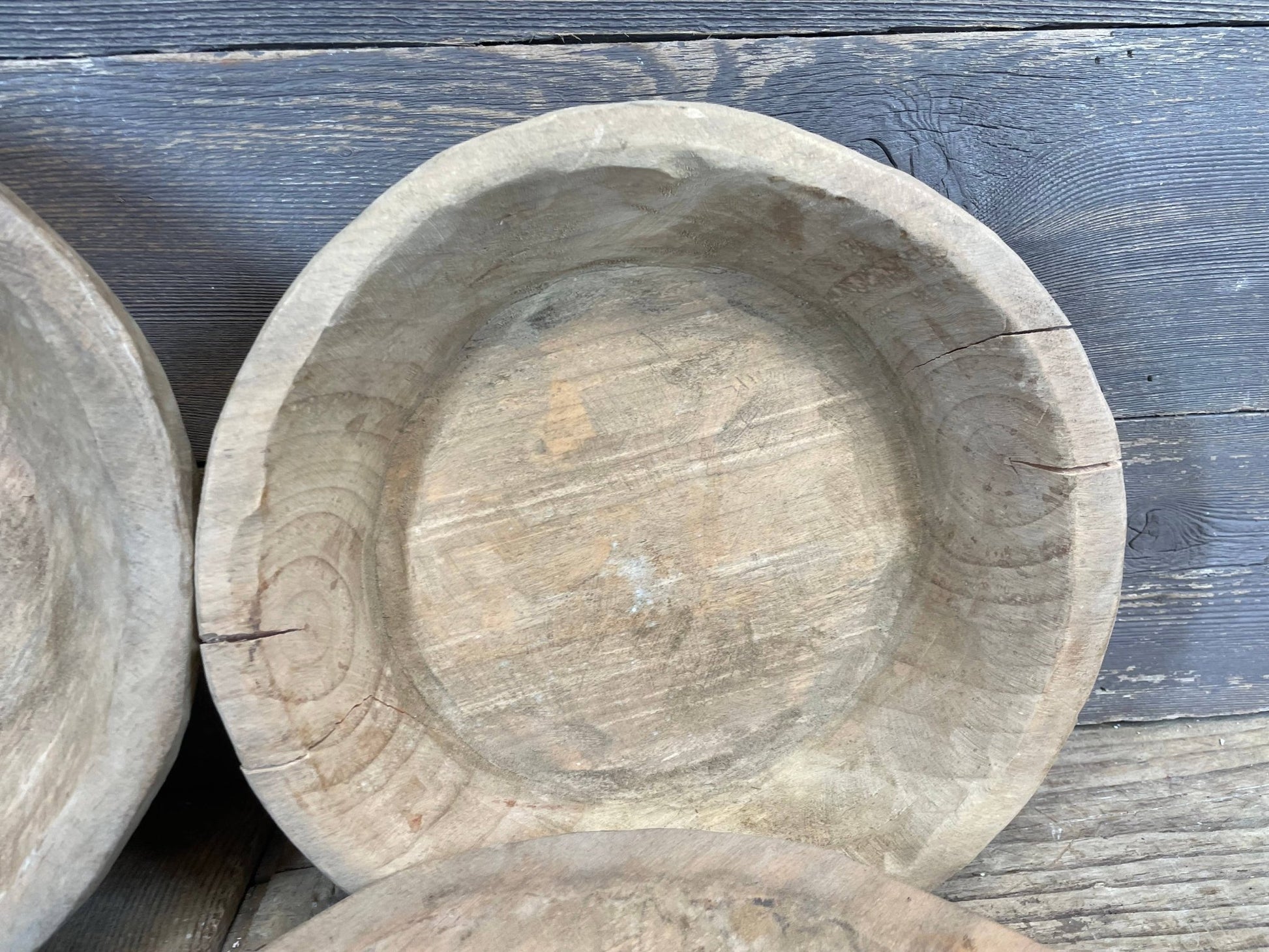 Primitive Round Bowl-Unfinished