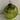 Vintage Inspired Green Vertical Rib Round Ornament Rhyne & Sons