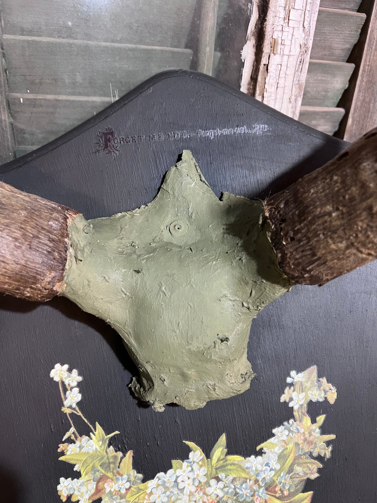 RAM Horns on Plaque
