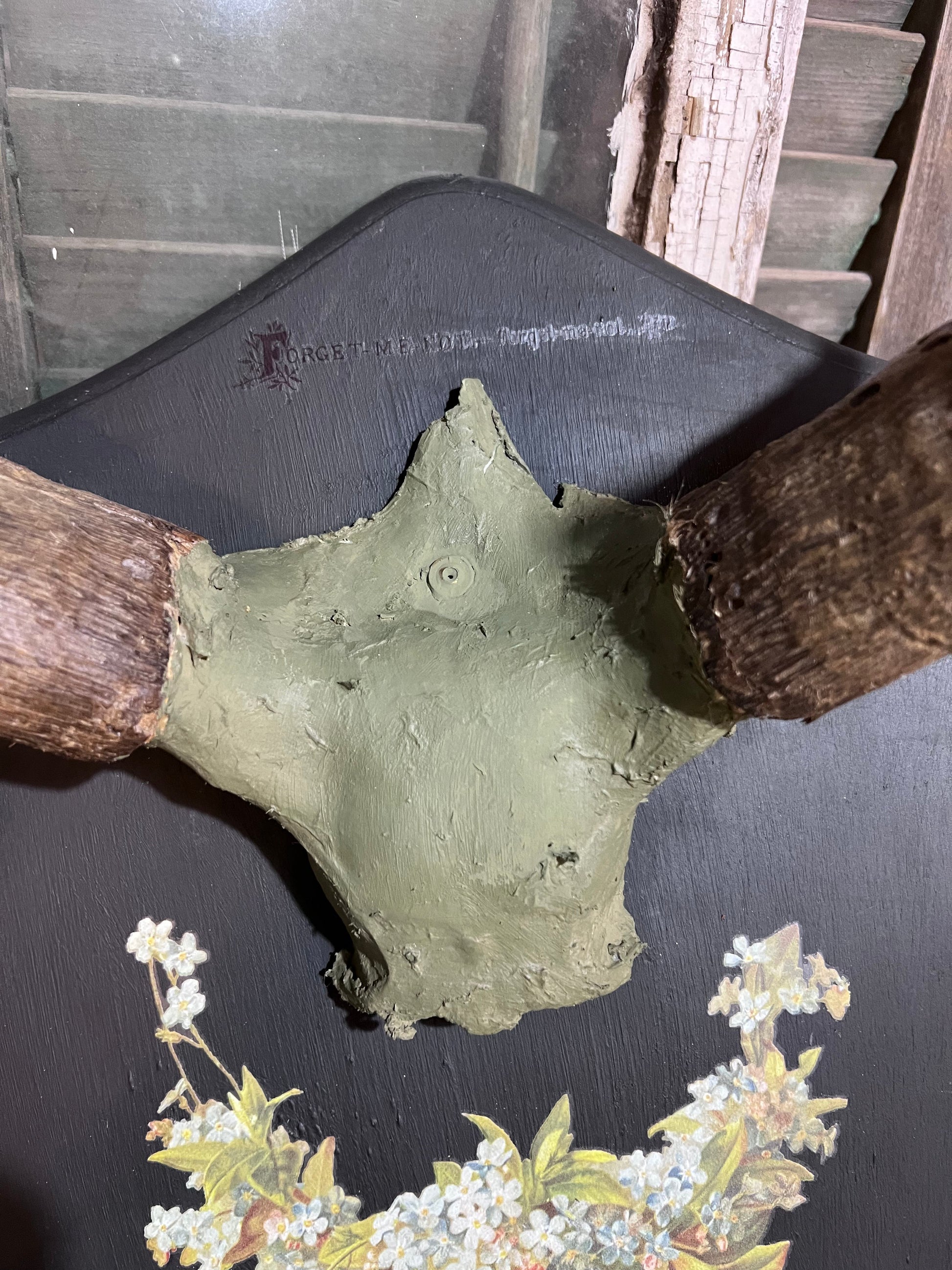 RAM Horns on Plaque