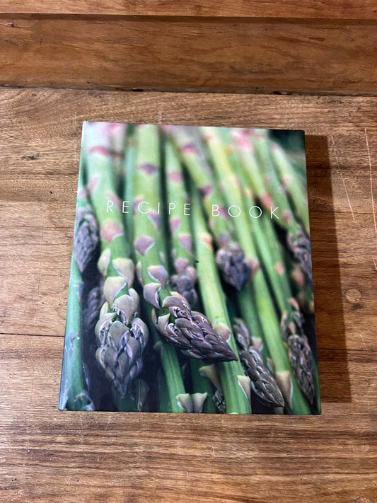 Recipe Book with Asparagus Cover