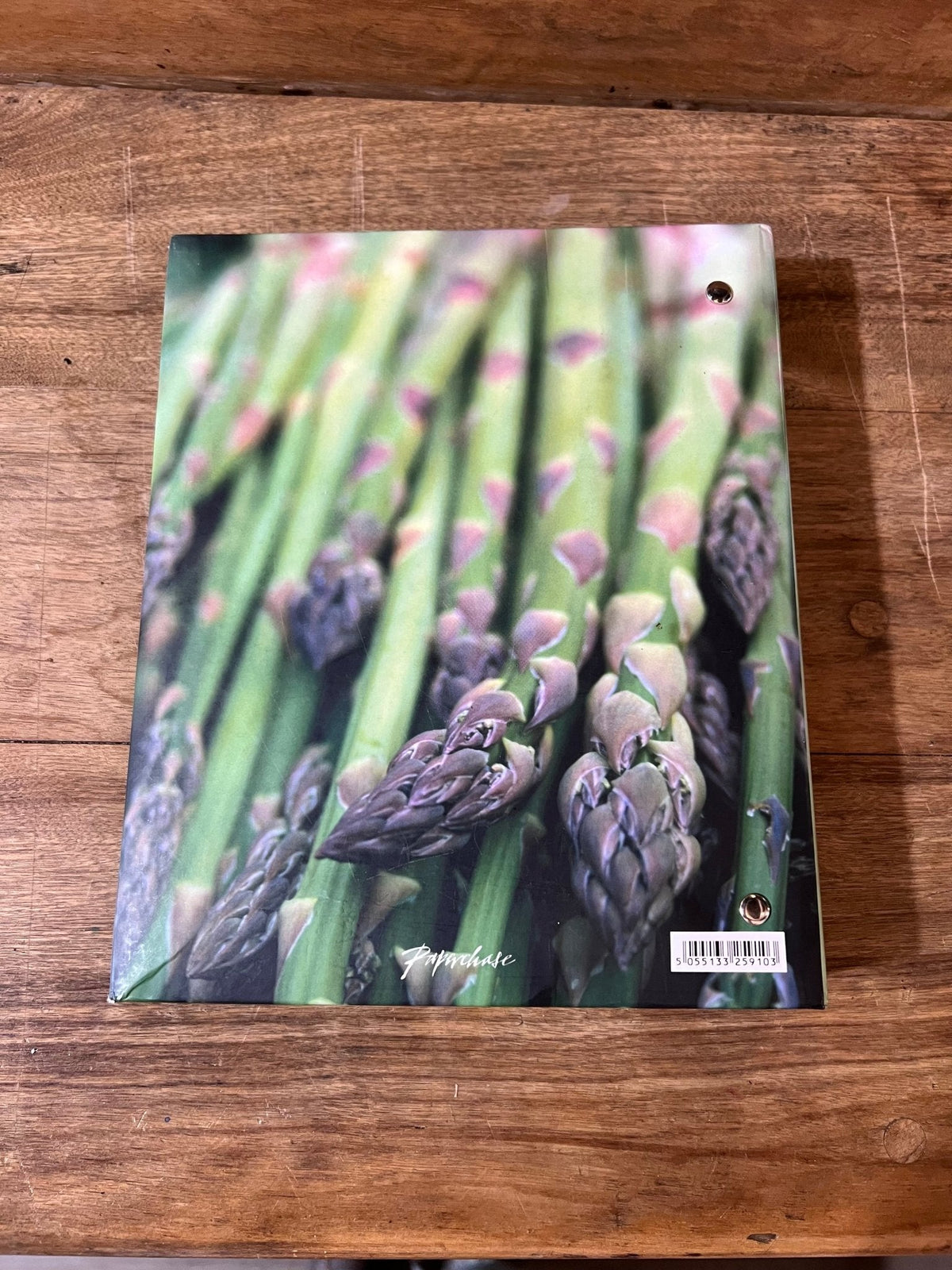 Recipe Book with Asparagus Cover - The Mustard Seed Collection, The Seed