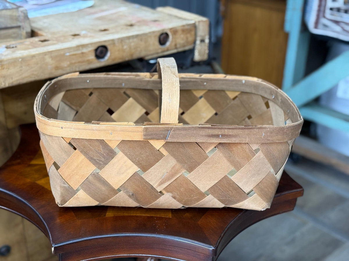 Rectangular Woven Basket 