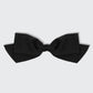 Recycled Fabric Bow Hair Clip 1pc- Black - The Mustard Seed Collection, The Seed