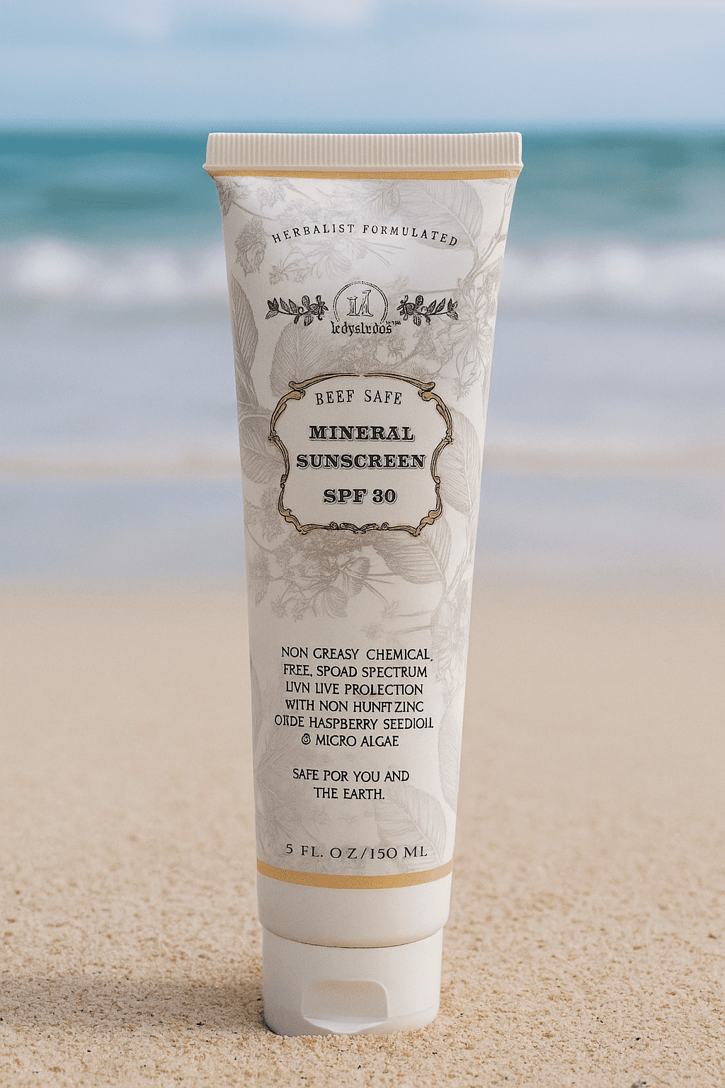 Reef Safe Vegan Mineral Sunscreen with Tremella Mushroom - The Mustard Seed Collection, The Seed