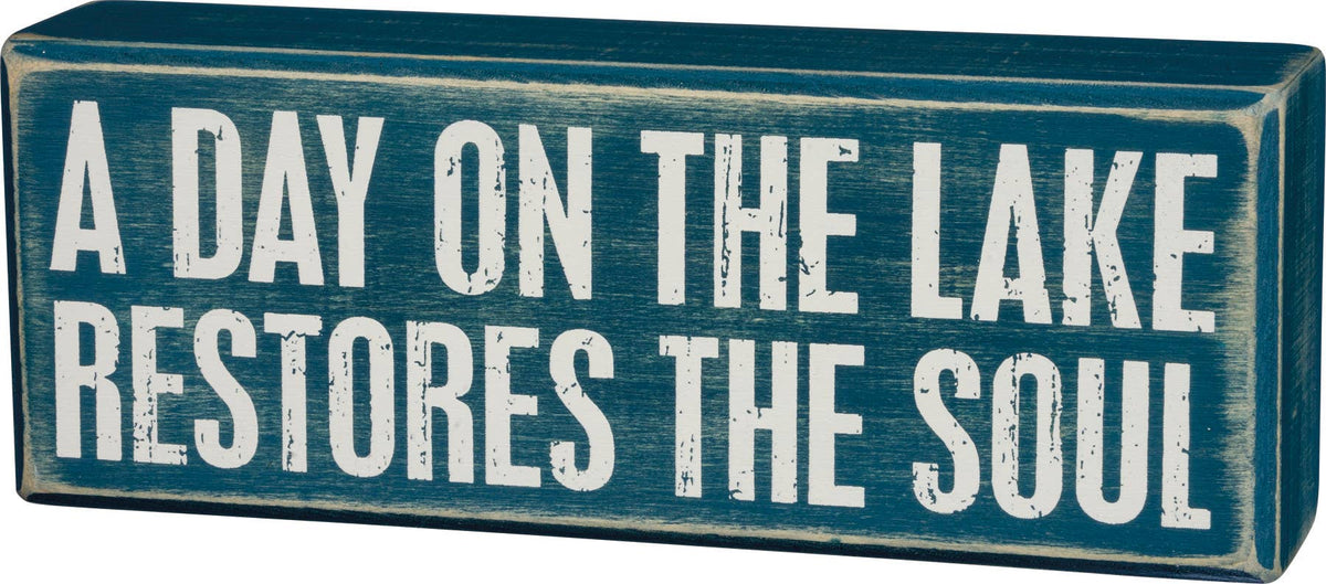 Restores Soul Box Sign - The Mustard Seed Collection, The Seed