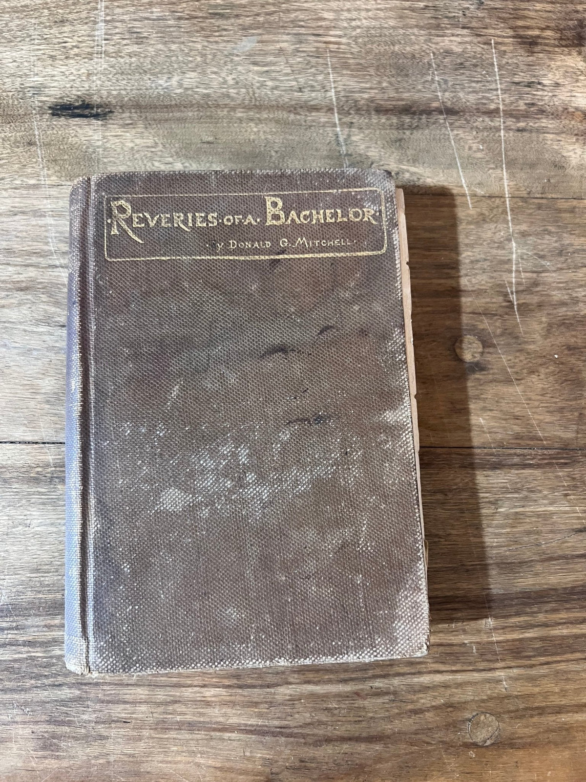 Reveries of a Bachelor by Donald Mitchell 