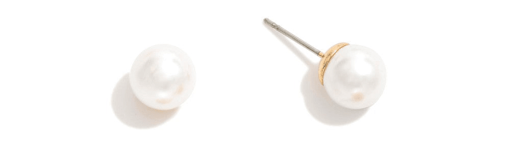 Rhinestone Bow Stud Earrings - The Mustard Seed Collection, The Seed