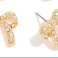 Rhinestone Bow Stud Earrings - The Mustard Seed Collection, The Seed