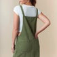 Ribbon Front Overall Mini Skirt - The Mustard Seed Collection, The Seed