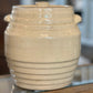 Robinson Ransbottom Morning Glory Spaulding's Cookies Advertising Jar Crock
