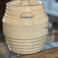 Robinson Ransbottom Morning Glory Spaulding's Cookies Advertising Jar Crock