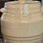 Robinson Ransbottom Morning Glory Spaulding's Cookies Advertising Jar Crock