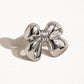 Ronda Silver Bow Adjustable Ring: Silver - The Mustard Seed Collection, The Seed