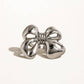 Ronda Silver Bow Adjustable Ring: Silver - The Mustard Seed Collection, The Seed