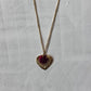 Rose Necklace & Earrings Set - The Mustard Seed Collection, The Seed
