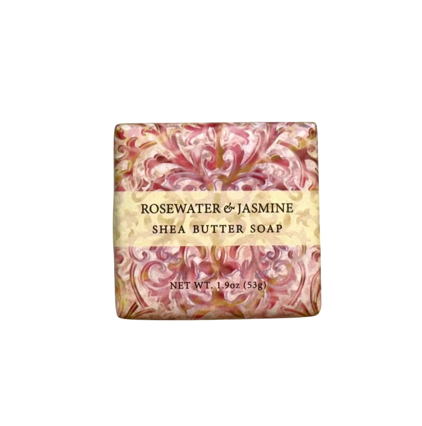 Rosewater Jasmine— 1.9oz Square Soap - The Mustard Seed Collection, The Seed