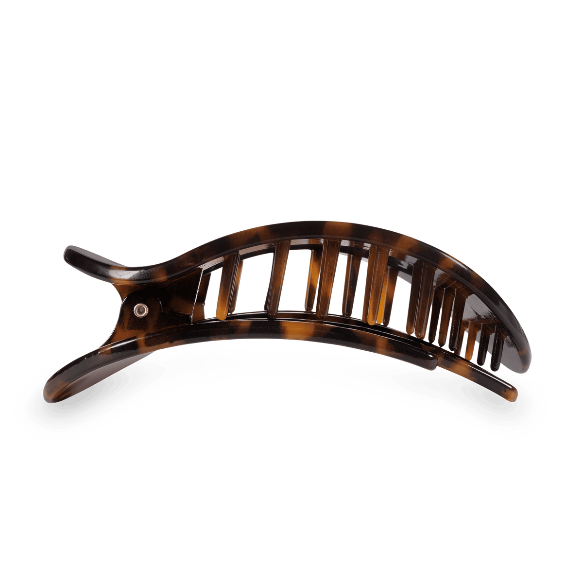 Round Flat Hair Clip | Large | Tortoise - The Mustard Seed Collection, The Seed