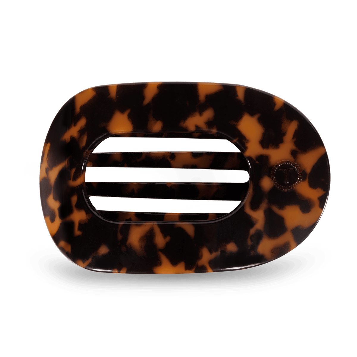 Round Flat Hair Clip | Large | Tortoise - The Mustard Seed Collection, The Seed