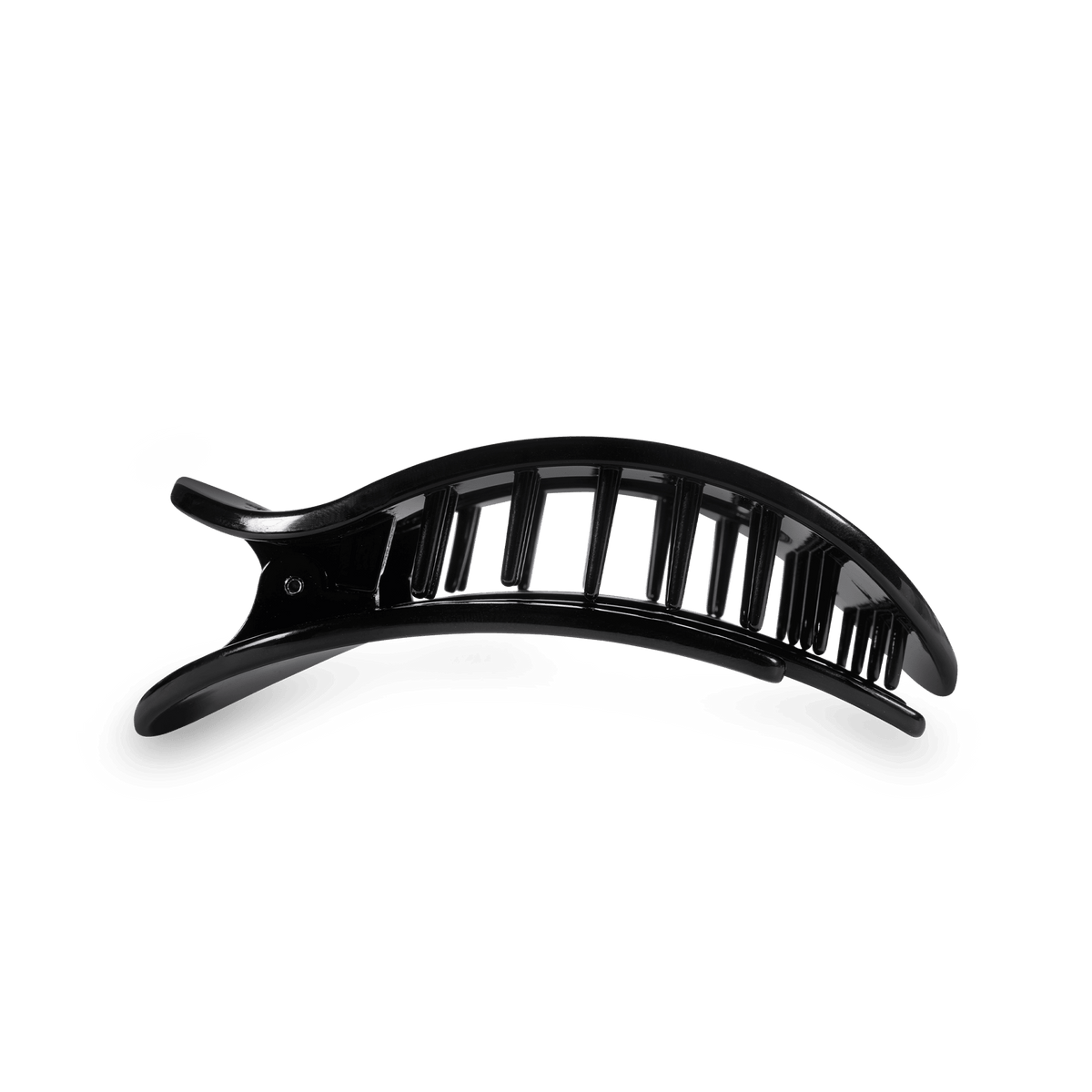 Round Flat Hair Clip | Med. | Jet Black - The Mustard Seed Collection, The Seed