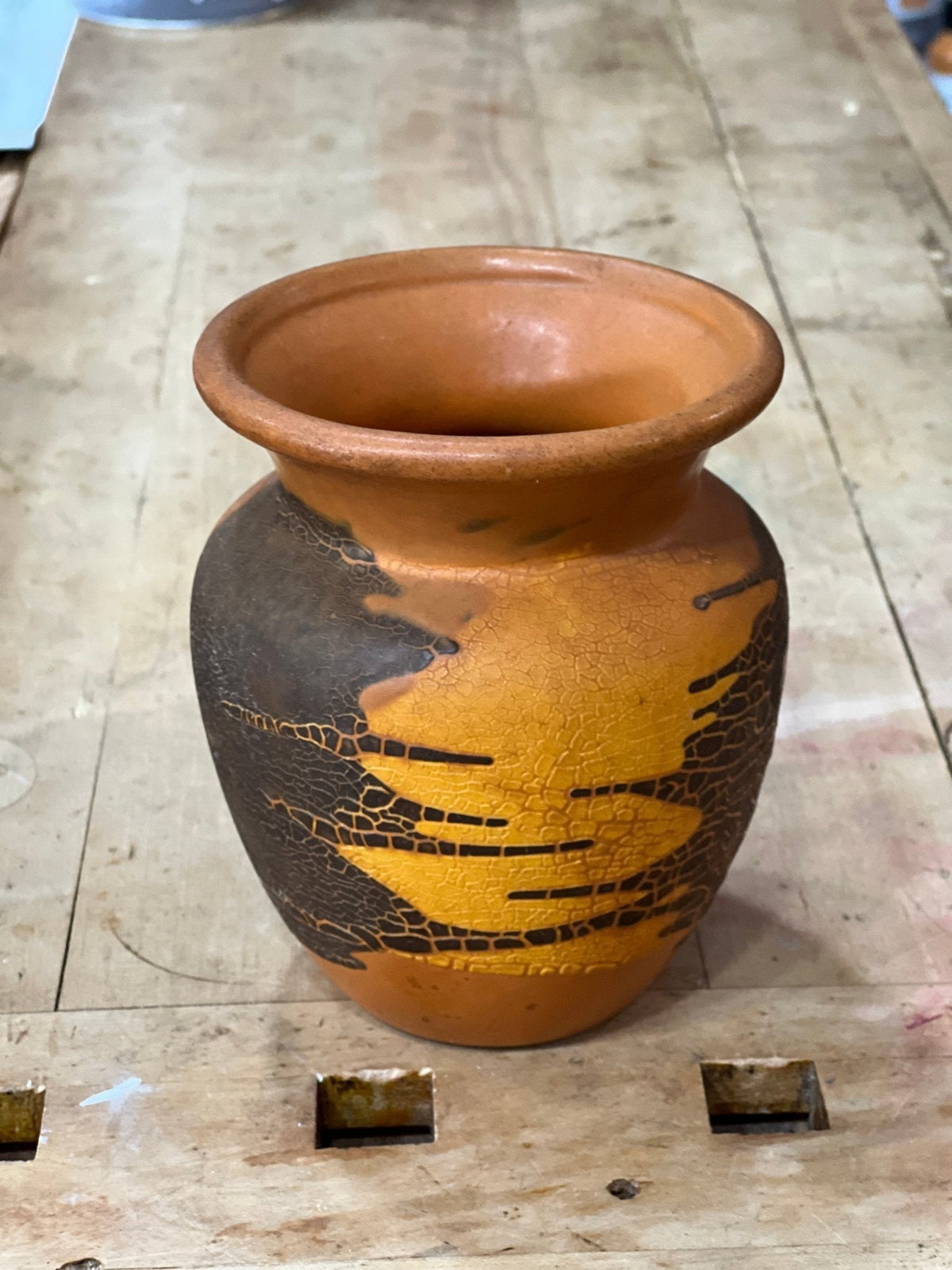 Royal Haeger "Earth Wrap" Vase 