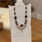 Ruby and pearl Choker