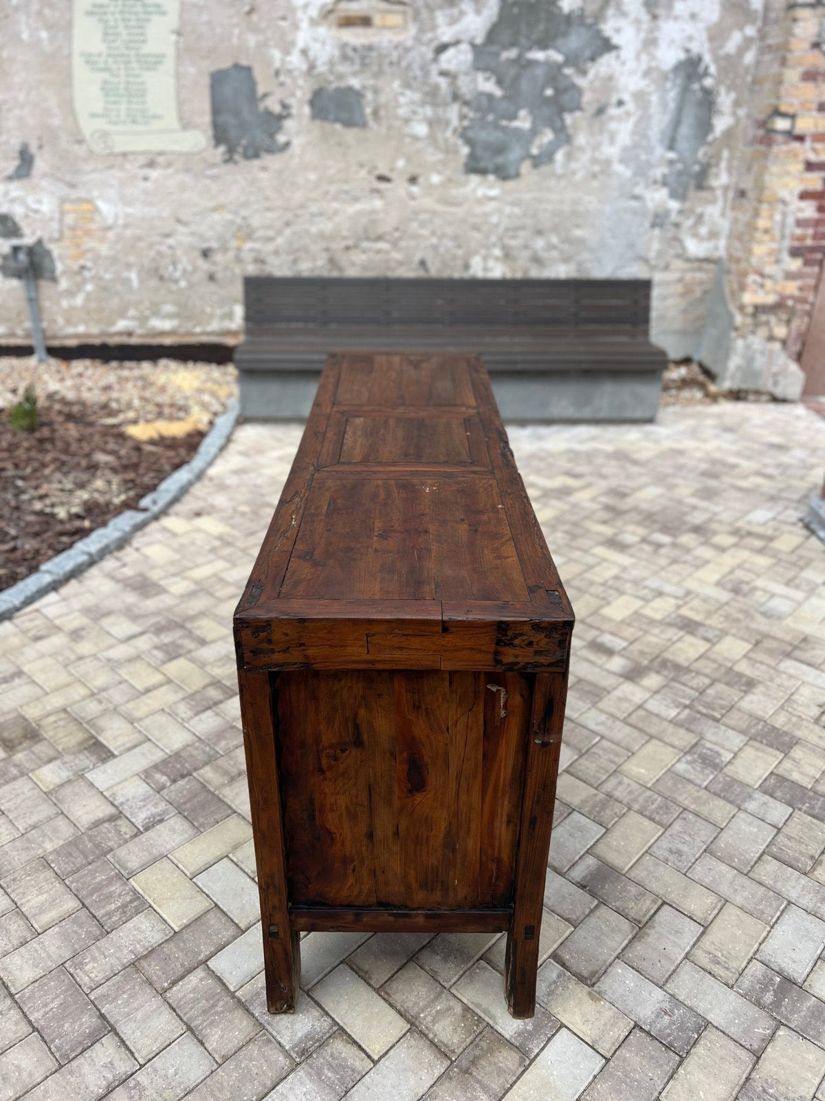 Rustic Console Table - The Mustard Seed Collection, The Seed