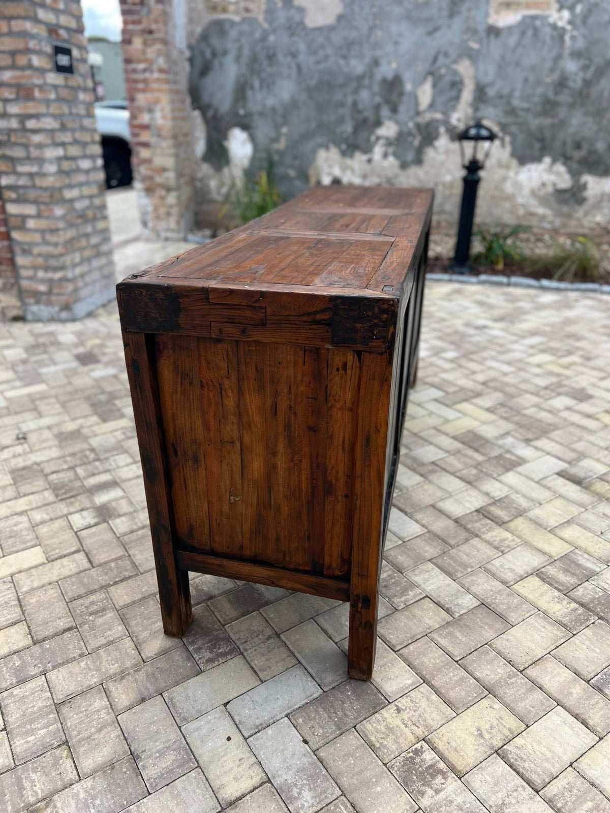 Rustic Console Table - The Mustard Seed Collection, The Seed