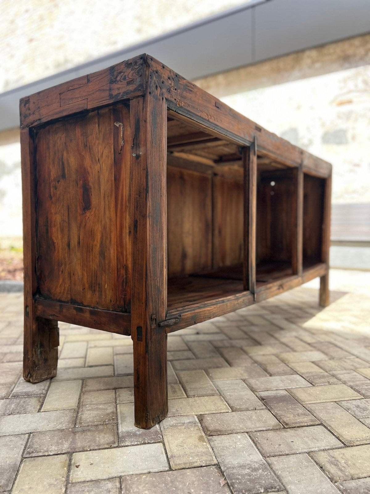Rustic Console Table - The Mustard Seed Collection, The Seed
