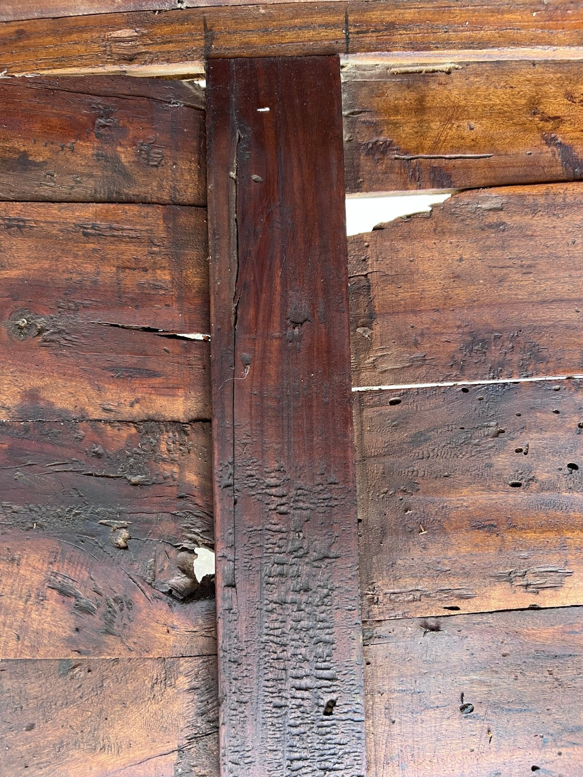 Rustic Console Table - The Mustard Seed Collection, The Seed