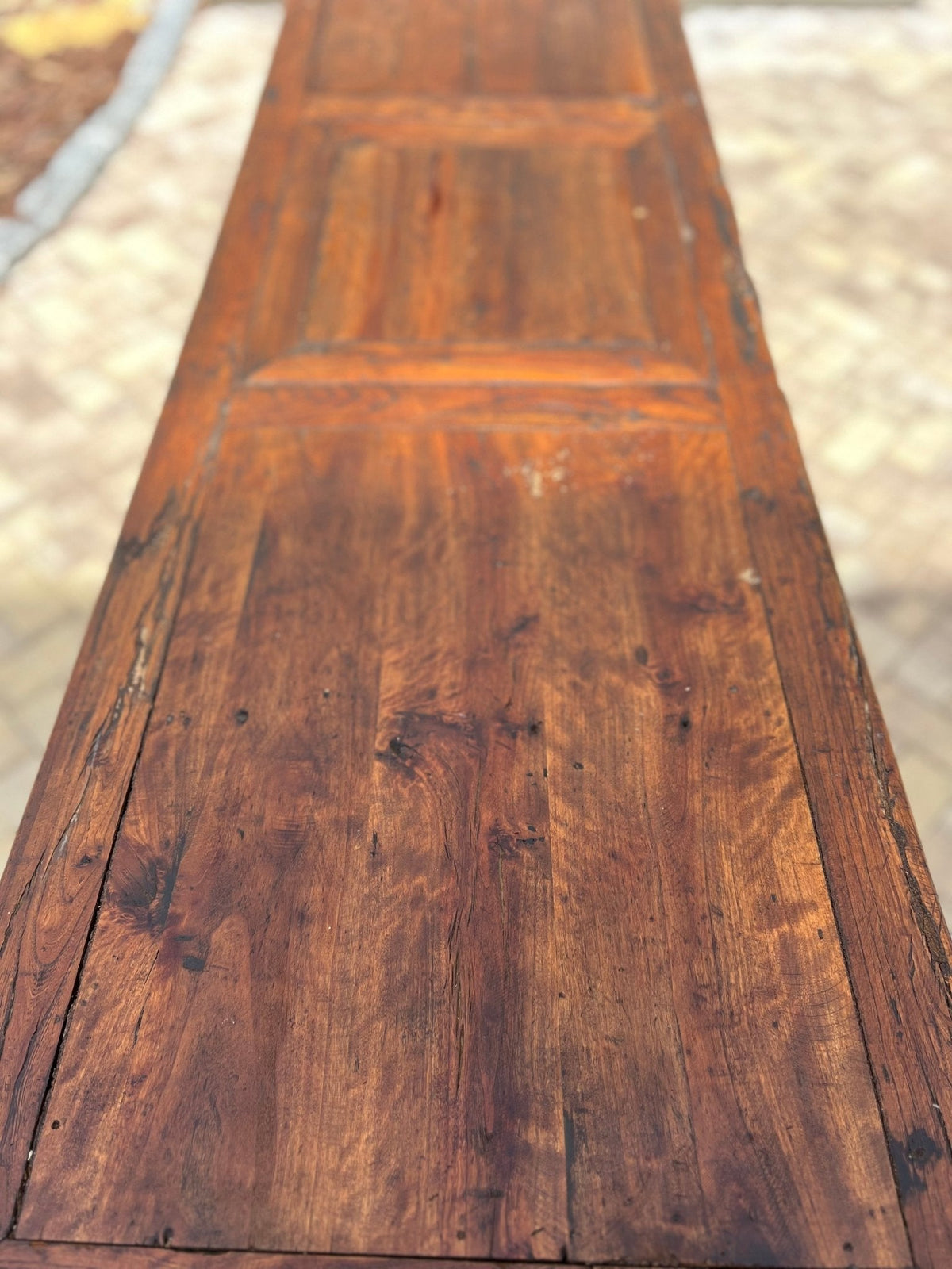 Rustic Console Table - The Mustard Seed Collection, The Seed