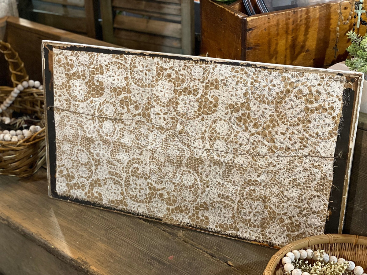 Rustic Cross Wall Decor - The Mustard Seed Collection, The Seed