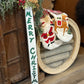 Rustic Hand-Painted Merry Christmas Sign