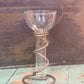 Rustic Vintage Glass Vase 